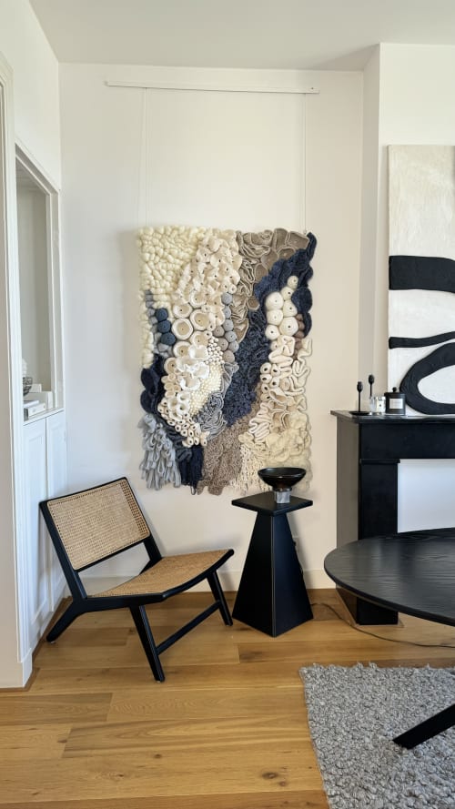 "EPITOME" large tapestry scale woven wall hanging custom | Wall Hangings by Anna Baranova Art