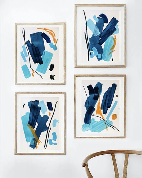"that thing you do - no. 1 -4" | Paintings by caitlin carney
