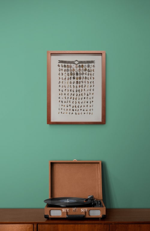 Watchband Tapestry - Metallic Hues | Wall Sculpture in Wall Hangings by Rachel Leibman