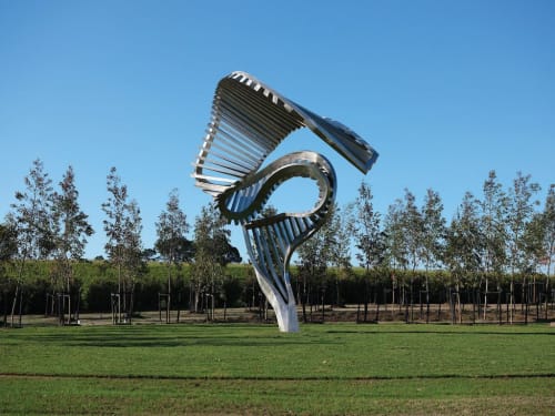 Rise 1 | Public Sculptures by Andrew Rogers | Pt Leo Estate Sculpture Park in Merricks
