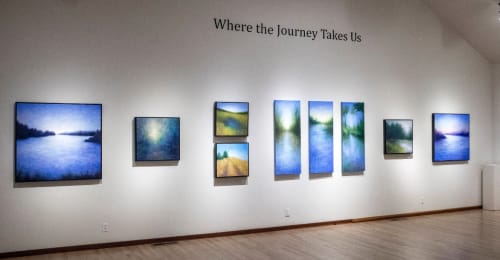 Where the Journey Takes Us - Landscape Painting Exhibition | Paintings by Victoria Veedell | Gualala Arts Center in Gualala