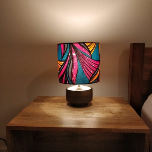 African Wax Print Lampshade | Lamps by MyAnkaralove