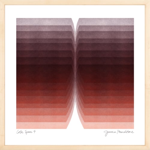 Color Space 4: Burgundy Gradient