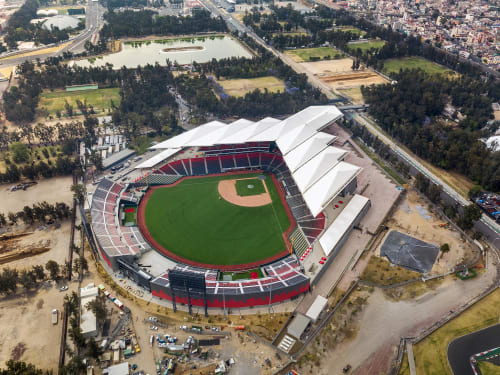 Diablos Rojos Baseball Stadium | Architecture by FGP Atelier