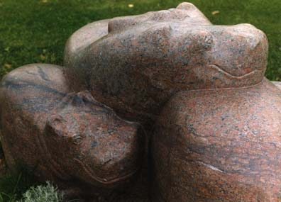Hippo Hug | Public Sculptures by Jim Sardonis