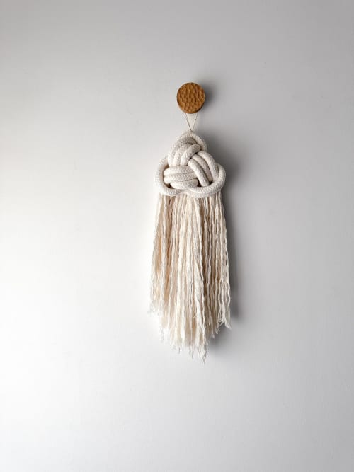 KNOT 007 | Rope Sculpture Wall Hanging | Wall Hangings by Ana Salazar Atelier
