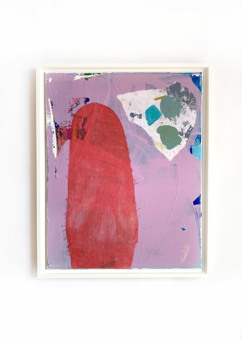 "Lollipop Tongue" Original Painting | Oil And Acrylic Painting in Paintings by Jessalin Beutler