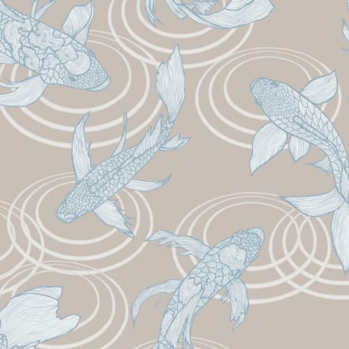 Lucky Fish Textile | Linens & Bedding by Patricia Braune