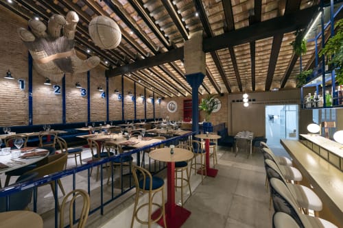 Pelayo Gastro trinquet | Interior Design by Mercader de indias