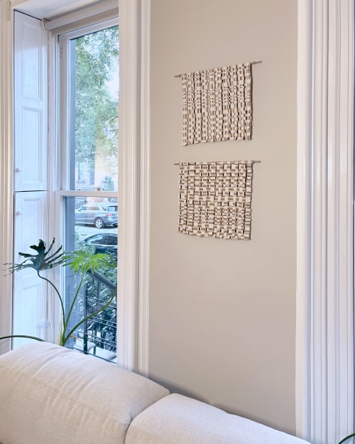 Snyder Stripe Weave 1 | Tapestry in Wall Hangings by Kindred Matter