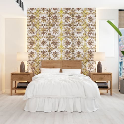 Gilded Braids Wallpaper | Wall Treatments by Ri Anderson