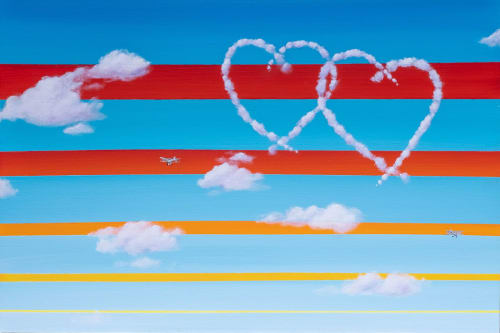 Hearts United | Paintings by Nichole McDaniel