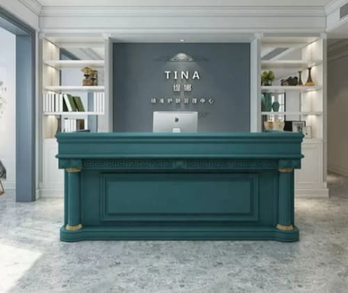 Vintage 19th century Office Desk | Tables by Son-ya Luch (Owner) SP Fabrication and Design