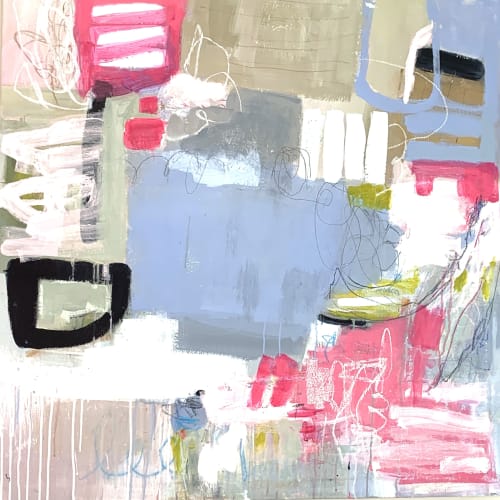 Playdate | Paintings by Laurie Kwo Art