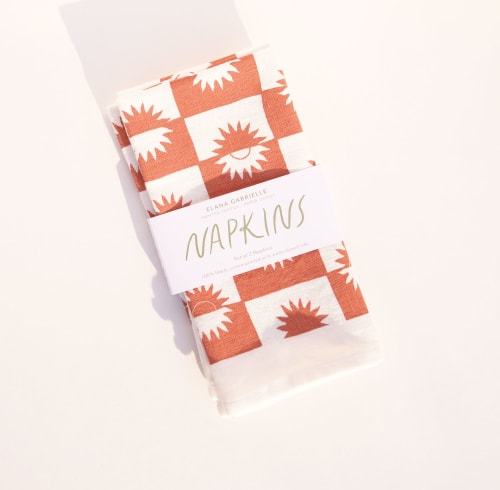 Sunrise Napkin Set | Linens & Bedding by Elana Gabrielle