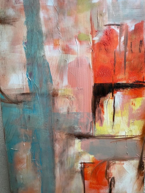 "Limits" | Oil And Acrylic Painting in Paintings by Shirly Maimom Art