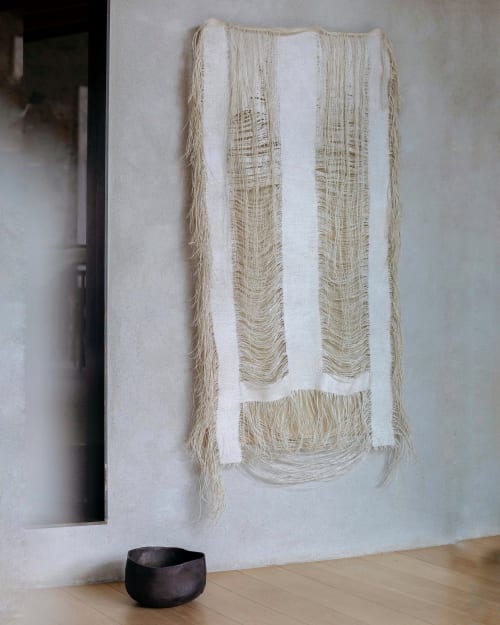 Wild Pearl Fringe | Wall Sculpture in Wall Hangings by Anna Carmona