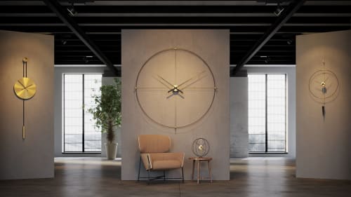 Large Wall Clock Modern, Unique Wall Clocks, Big Ben Wall | Decorative Objects by MCLOCKS