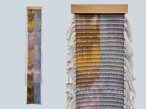 Sand Fringe II | Tapestry in Wall Hangings by Jessie Bloom