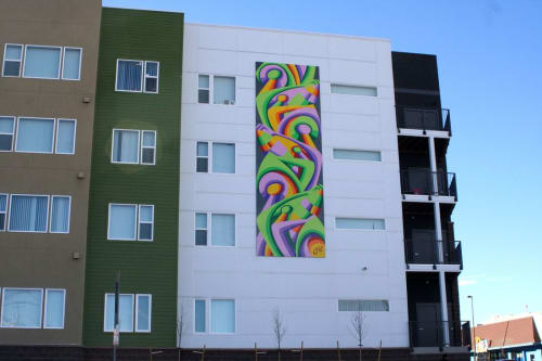 Cultivating Our Community | Murals by Ocelotl Art | Westwood Crossing Apartment Homes in Denver