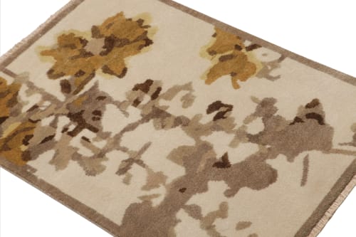Rug & Kilim’s Modern French Art Deco Scatter Rug | Rugs by Rug and Kilim
