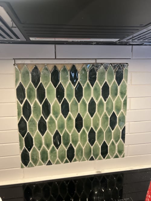 Petite Archimedes 1x3 Ceramic Tile | Tiles by Lea Nigel Studios