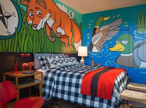 Bedroom Mural | Murals by Mosher