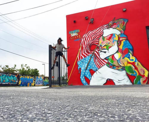 Mural | Murals by Raphael Federici | Wynwood Walls in Miami