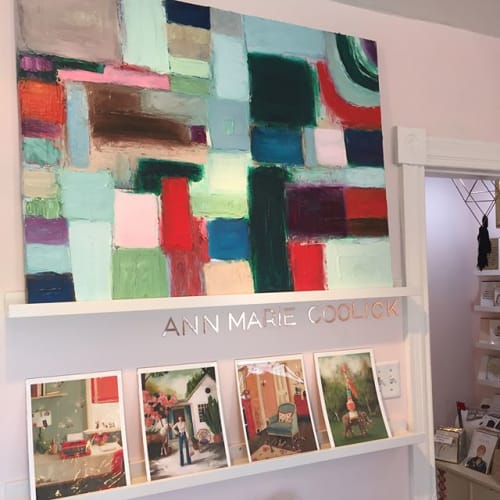 Evergreen Painting | Paintings by Ann Marie Coolick Fine Art | Covet in Arlington