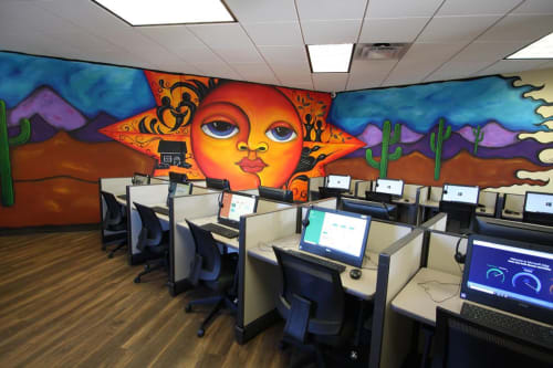 UMOM Employment Center Mural | Murals by Green Heart | Phoenix in Phoenix