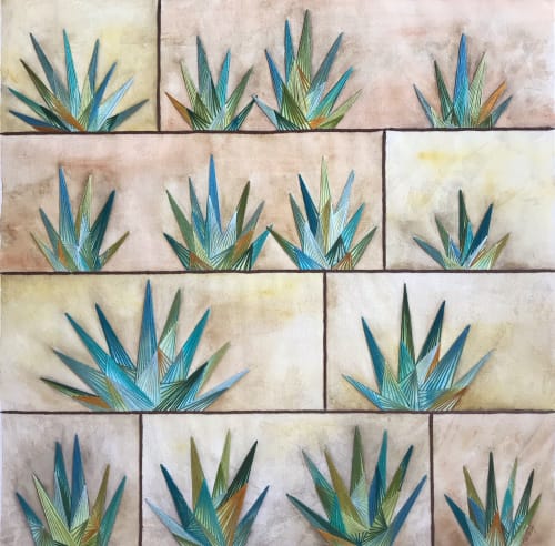 Magueyal | Paintings by Laila Vazquez