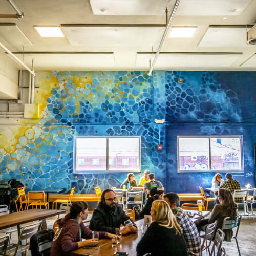 Interior Flow Mural | Murals by Shaylen Amanda Broughton