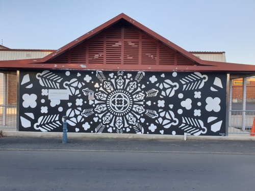 Window of worship | Street Murals by Elysha Rei