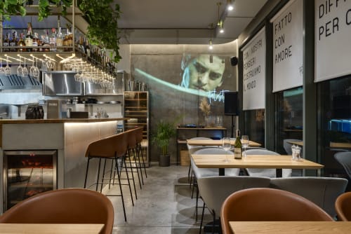 ITALIST Prosecco Bar | Interior Design by YUDIN Design | Italist Prosecco Bar in Kyiv