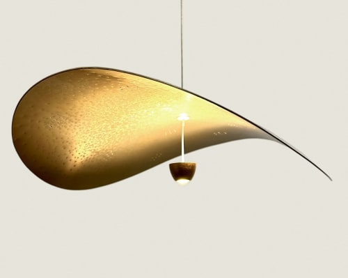 Nymphaea Single Pendant Suspended Light | Pendants by Claudine Gevry Studio