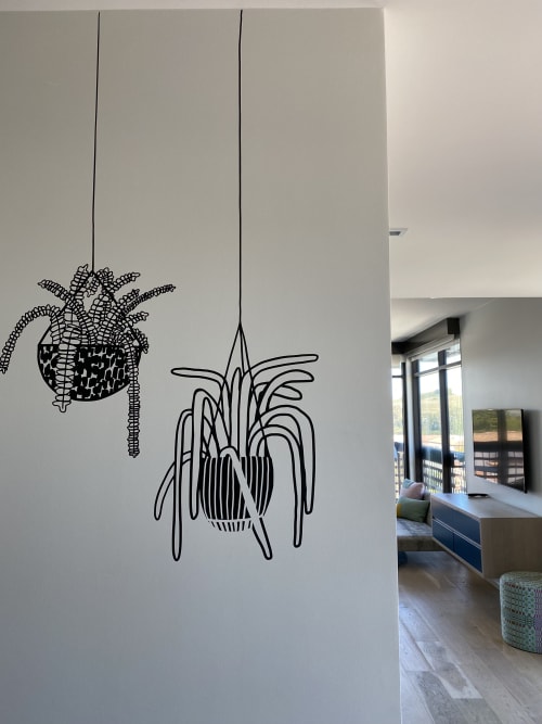 Vinyl Plants | Tapestry in Wall Hangings by Carissa Potter || People I've Loved | Hotel San Luis Obispo in San Luis Obispo