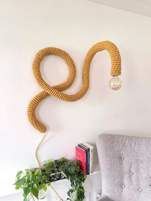 Ropes No. 8, Wall Lamp | Lighting by Meg Morrison