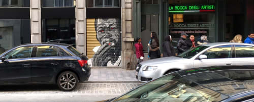 BANGI SMOKER | Street Murals by NovaDead