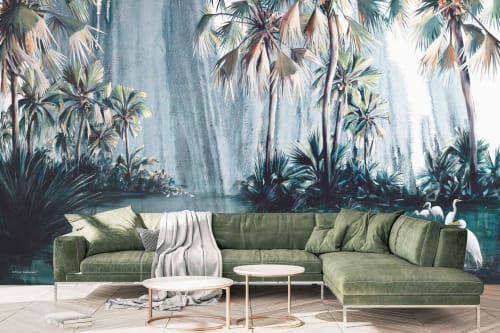 Solitude | Wallpaper by Cara Saven Wall Design