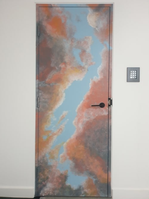 Cloud Door | Murals by Susan Respinger