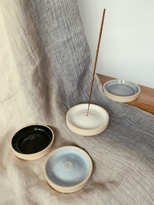 Ceramic Incense Holders | Art & Wall Decor by cyan ceramics | Individual Medley in Los Angeles