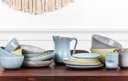 Serving Pieces | Tableware by Off Your Rocker Pottery | Private Residence - Crystal Lake, IL in Crystal Lake
