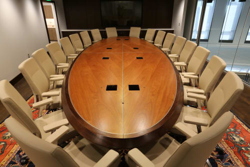Boardroom Table | Tables by Rustic Trades Furniture | Mercedes-Benz Stadium in Atlanta