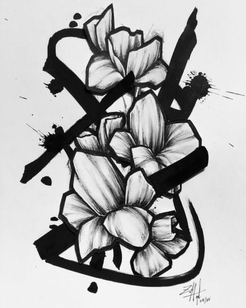 D E F E N D | Oil And Acrylic Painting in Paintings by ZJA