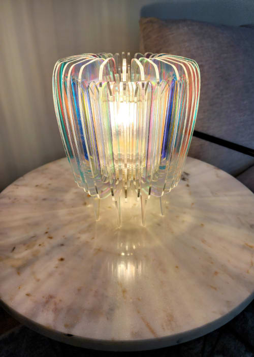 Light Lines Table Lamp | Lamps by Jessica Alpern Brown