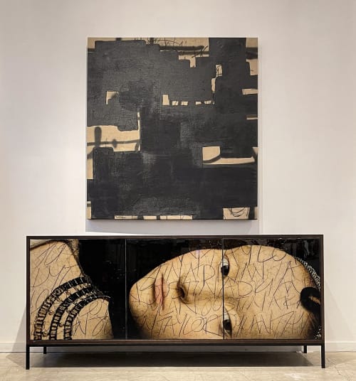 Side Eye Cabinet by Morgan Clayhall - Custom | Storage by Morgan Clayhall Inc