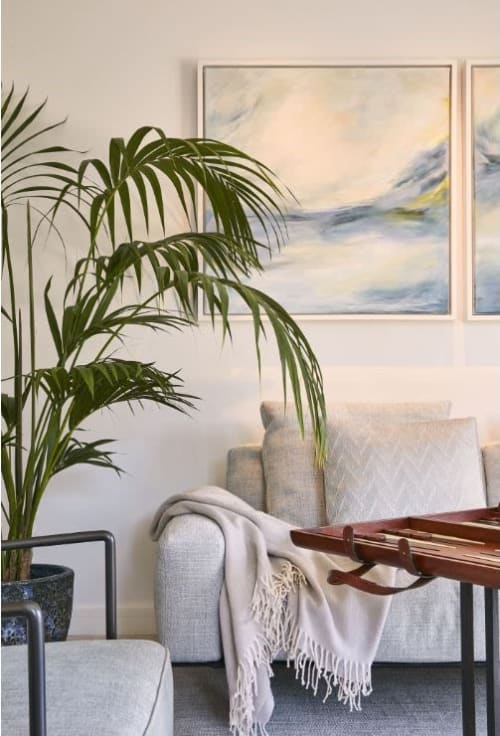 Balearic Villa - triptych | Paintings by Alice Watt