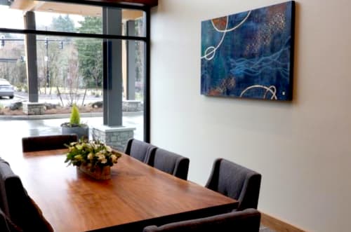 Commission Painting for The Springs Living - Lake Oswego, OR | Paintings by Catalina Garreton | The Springs at Lake Oswego in Lake Oswego