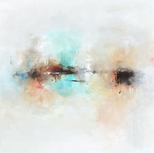 Solace in Sea Glass | Oil And Acrylic Painting in Paintings by Nicholas Kriefall