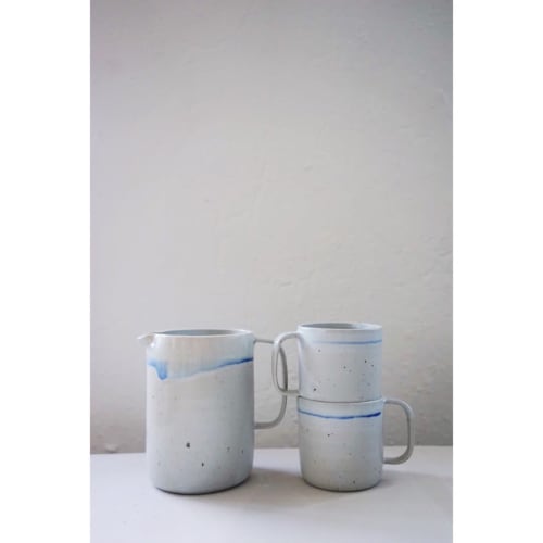 Ptcher Set | Ceramic Plates by Jessie Lazar, LLC
